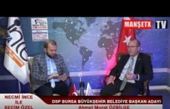 DSP Bursa Büyükşehir Belediye Başkan Adayı Ahmet Murat Özbilge