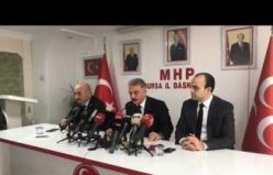 MHP Bursa İl Başkanlığının düzenlediği ve Genel Sekreteri İsmet Büyükataman programı.