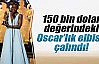 150 bin dolar değerindeki Oscar'lık elbise çalındı