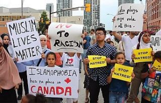 Kanada’da İslamofobi protestosu