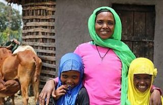Etiyopyalı anne zorlukları Türk hayırseverler...