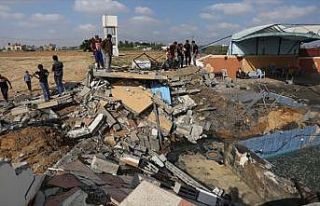İsrail Gazze'de 150 noktayı vurdu