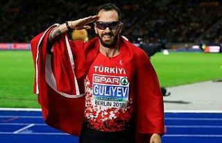 Ramil Guliyev erkekler 200 metrede altın madalya...