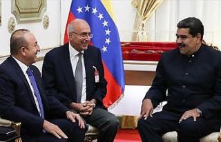 Çavuşoğlu-Maduro görüşmesine Diriliş Ertuğrul...
