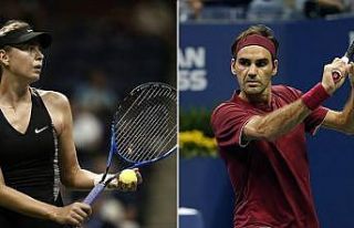 Federer ve Sharapova'dan ABD Açık'a erken veda