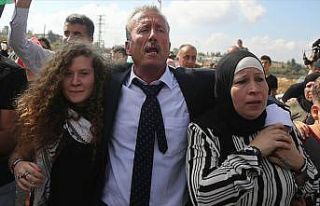 İsrail'den Filistinli cesur kız Temimi ve ailesine...