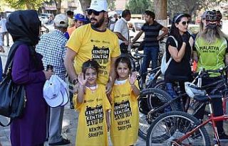 Malatya'da 'Sağlıklı Yaşam için Birlikte Yürüyoruz'...
