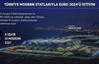 Türkiye modern statlarıyla EURO 2024'ü istiyor