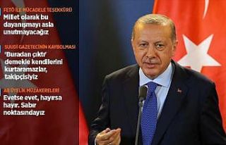 Cumhurbaşkanı Erdoğan: Başkonsolosluk yetkilileri...