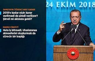 Cumhurbaşkanı Erdoğan'dan 'öğrenci andı' açıklaması