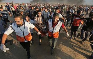 Gazze'deki barışçıl gösterilerde 6 Filistinli...