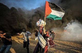 İsrail kurşunları Filistinlileri yıldırmıyor