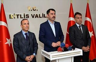 Çevre ve Şehircilik Bakanı Kurum: Bitlis düzenli...