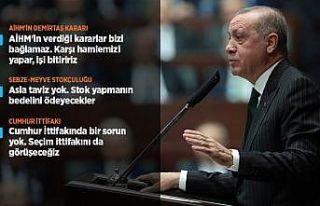 Cumhurbaşkanı Erdoğan: AİHM'in verdiği kararlar...