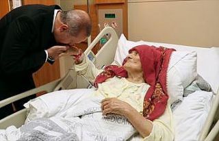 Cumhurbaşkanı Erdoğan'dan 100 yaşındaki Nazmiye...