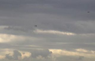 ABD helikopterleri Münbiç'te görüntülendi
