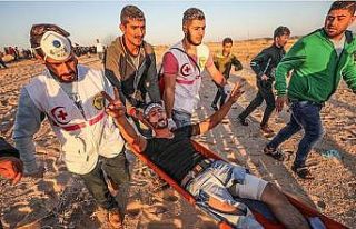 İsrail Gazze sahilinde 11 Filistinliyi yaraladı
