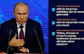 Rusya Devlet Başkanı Putin: Trump'ın DEAŞ yorumuna...
