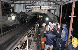Amasya'da maden ocağında göçük