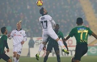 Beşiktaş deplasmanda Akhisarspor'u mağlup...