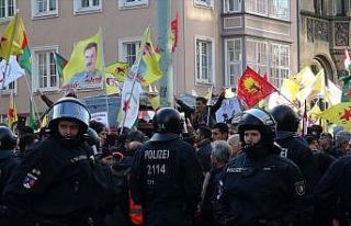 Almanya'da PKK yandaşları devlet radyo televizyonunu...