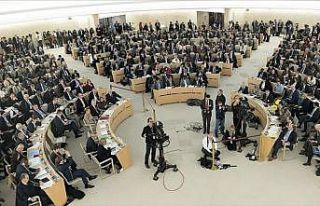 BM İnsan Hakları Konseyi'nin 40. oturumuna İsrail'e...