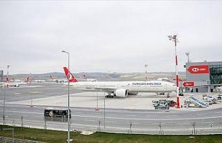 Taşınma sonrası İstanbul Havalimanı'ndan ilk...
