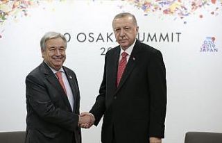 Cumhurbaşkanı Erdoğan G20'de liderlerle görüştü