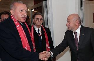 Cumhurbaşkanı Erdoğan, TFF Başkanı Özdemir ile...