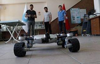 'Mars Rover'dan esinlenip 'Türk Rover'ı yaptılar