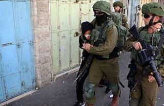 İsrail güçleri Batı Şeria'da 10 Filistinliyi...