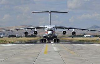 S-400 sevkiyatı kapsamında 5. uçak Mürted'e indi