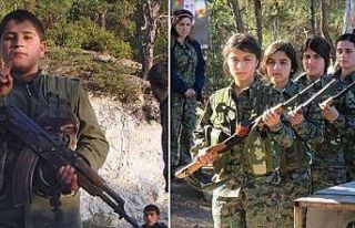 YPG/PKK, BM'deki skandalla çocukları savaştırdığını...