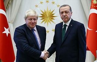 Cumhurbaşkanı Erdoğan'dan Boris Johnson'a tebrik...