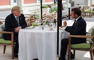 Macron ve Trump bir araya geldi