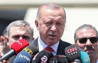 Cumhurbaşkanı Erdoğan: Mücadelemizi yılmadan...