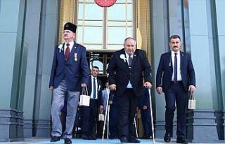 Gazilerden Cumhurbaşkanı Erdoğan'a teşekkür