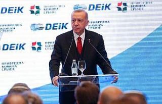 Cumhurbaşkanı Erdoğan: İkili münasebetlerin ilerletilmesi...