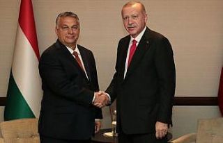 Cumhurbaşkanı Erdoğan Macaristan Başbakanı Orban'ı...