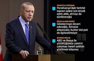 Cumhurbaşkanı Erdoğan: ABD ziyaretinde öncelikli...