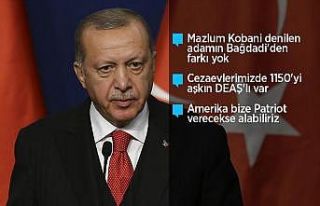 Cumhurbaşkanı Erdoğan: AB'nin son dönemde ülkemize...