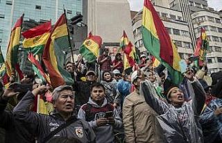 Morales'in istifasının ardından Bolivya'da halk...