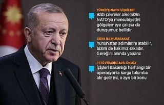 Cumhurbaşkanı Erdoğan: NATO'nun kendini güncellemesi...