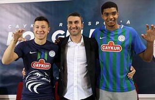 Çaykur Rizespor, Ivanildo Fernandes ve Andry Boriachuk...