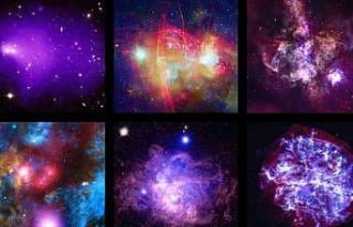 Chandra Teleskobu, çarpışarak birleşen galaksi...