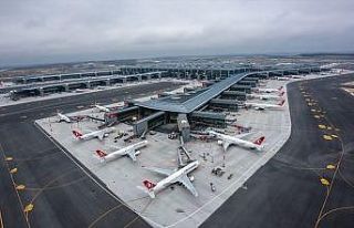 İstanbul havalimanlarından 104 milyondan fazla yolcu...