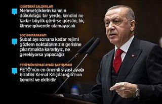 Erdoğan: Askerlerimize en küçük zarar gelmesi...