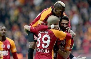 Galatasaray galibiyet serisini sürdürdü
