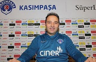 Kasımpaşa'nın yeni teknik direktörü Fuat Çapa...