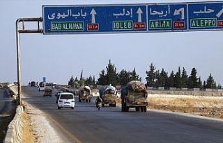 Suriye’deki stratejik M5 kara yolu üzerinde mücadele...